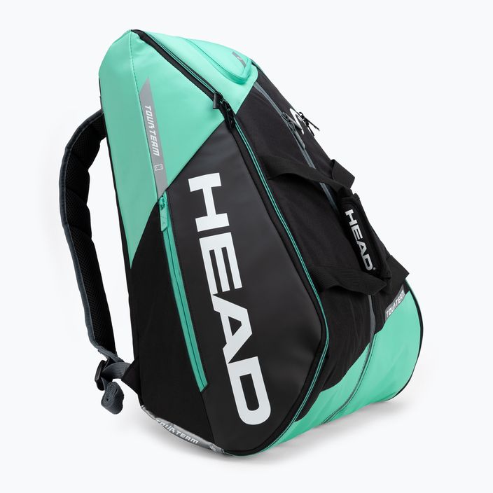HEAD Tour Team Padel Monstercombi krepšys 45 l juodai mėlynas 283772 2