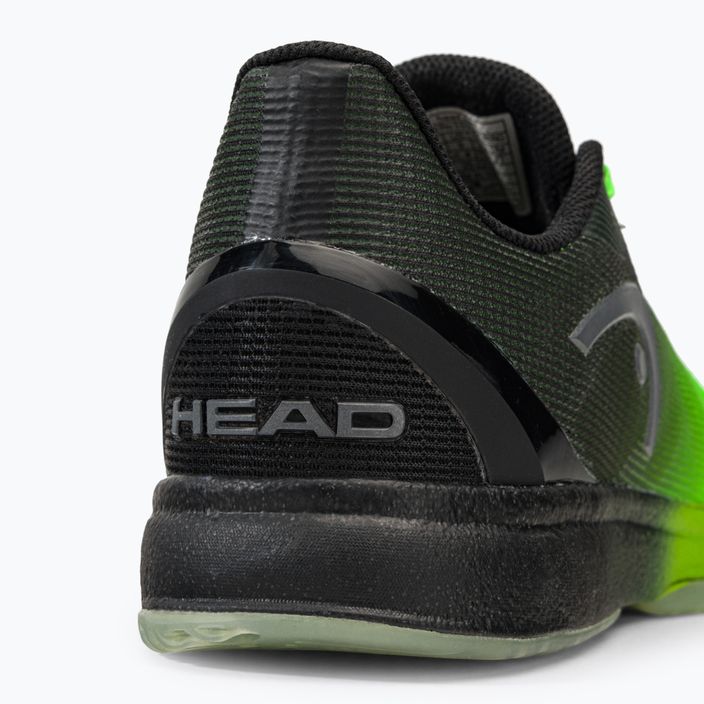 Vyriški skvošo bateliai HEAD Sprint Pro 3.5 Indoor green/black 273812 9