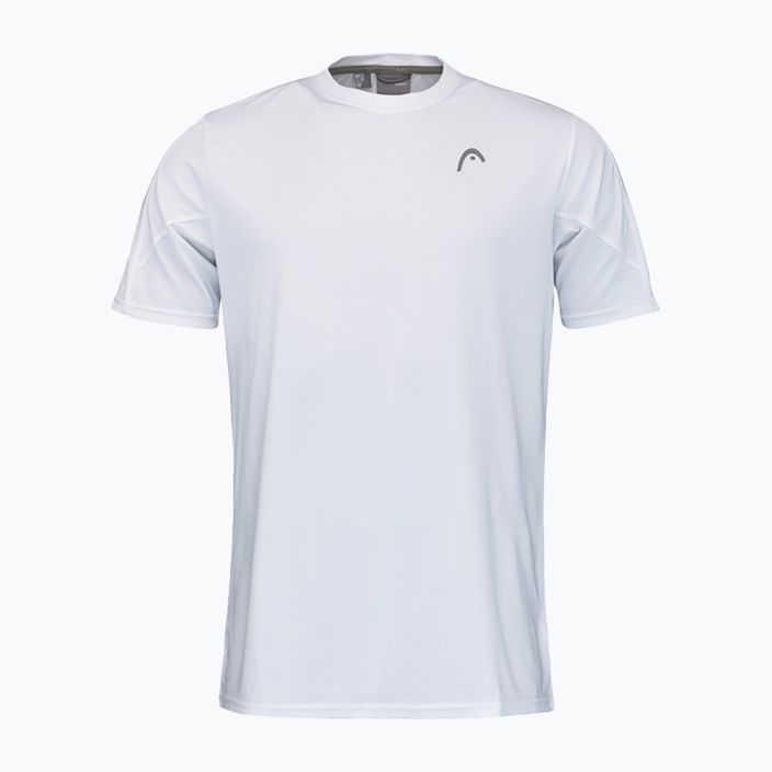 HEAD Club 22 Tech vyriški teniso marškinėliai balta ir pilka 811431WHNVM