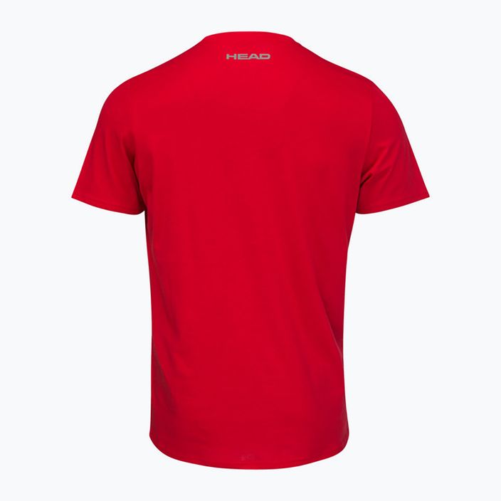 HEAD Club Ivan vyriški teniso marškinėliai raudoni 811033RD 2