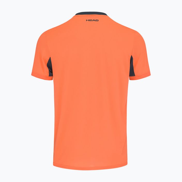 HEAD vyriški teniso marškinėliai Slice orange 811443FA 2