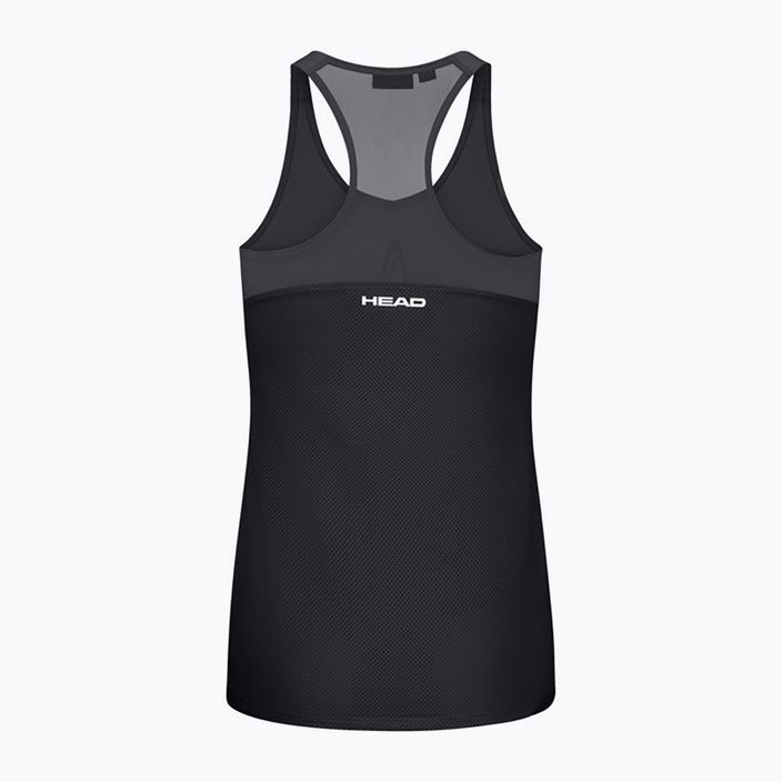 HEAD moteriški teniso marškinėliai Spirit Tank Top black 814683BK 2