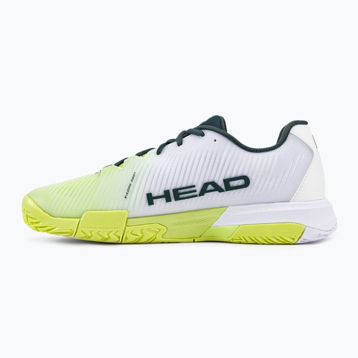 HEAD Revolt Pro 4.0 vyriški žalios ir baltos spalvos teniso bateliai 273263 3