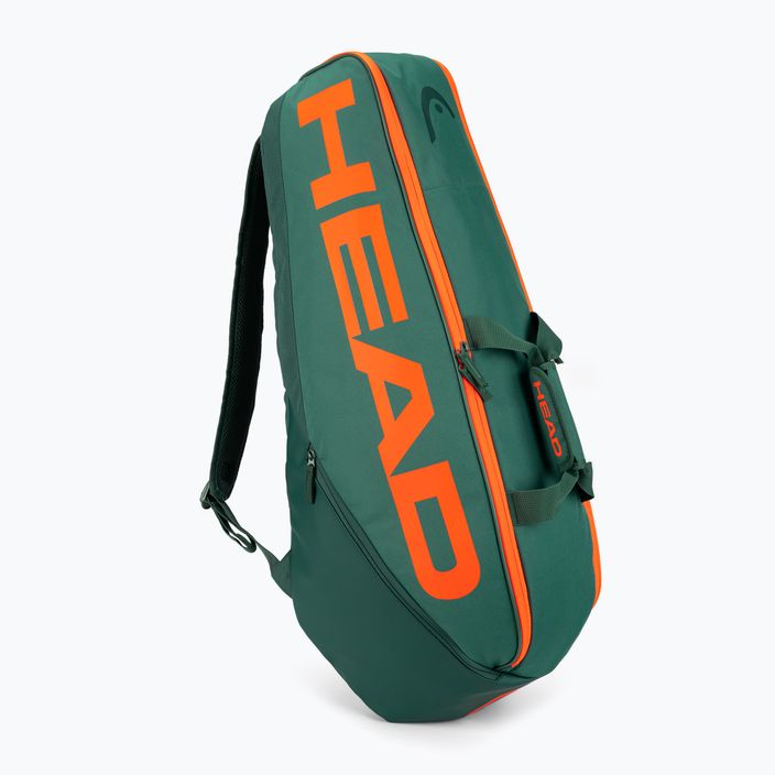HEAD Pro raketės teniso krepšys 67 l žalias 260223 2
