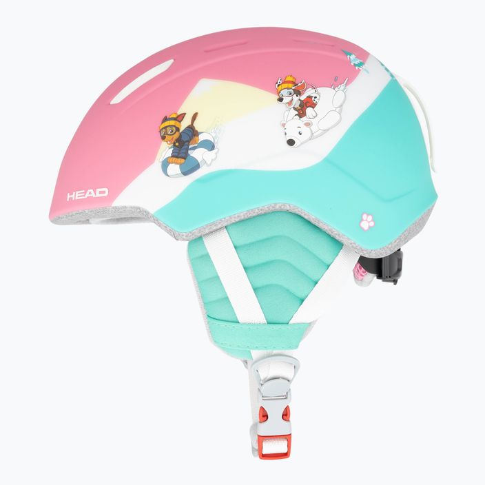 Vaikiškas slidinėjimo šalmas HEAD Maja Set Paw + Goggles pink 5