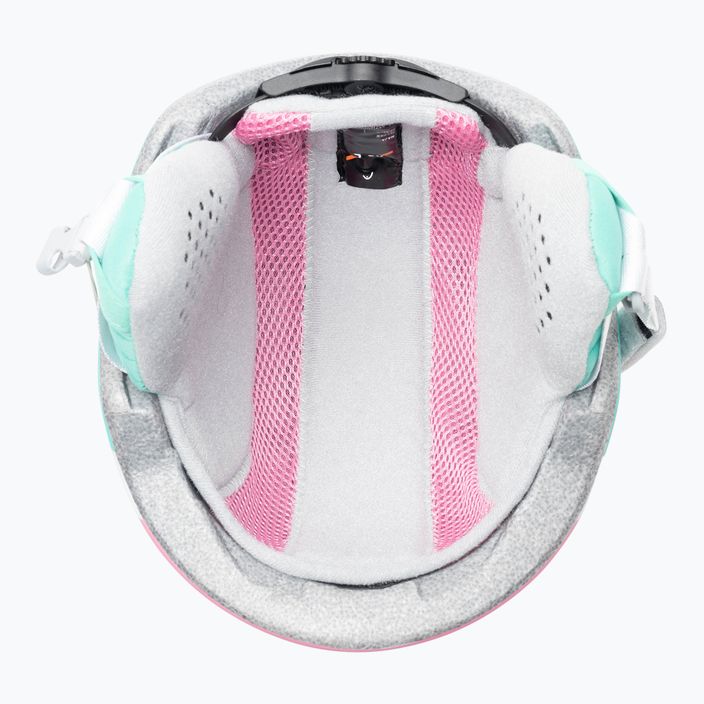 Vaikiškas slidinėjimo šalmas HEAD Maja Set Paw + Goggles pink 7