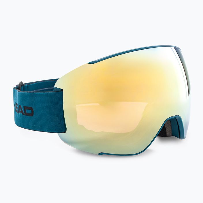 Slidinėjimo akiniai HEAD Magnify 5K gold/petrol/orange 2
