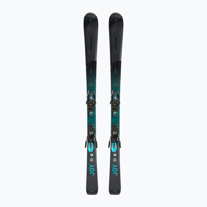 Moteriškos kalnų slidinėjimo slidės HEAD e-super Joy SW SLR Joy Pro + Joy 11 black/blue