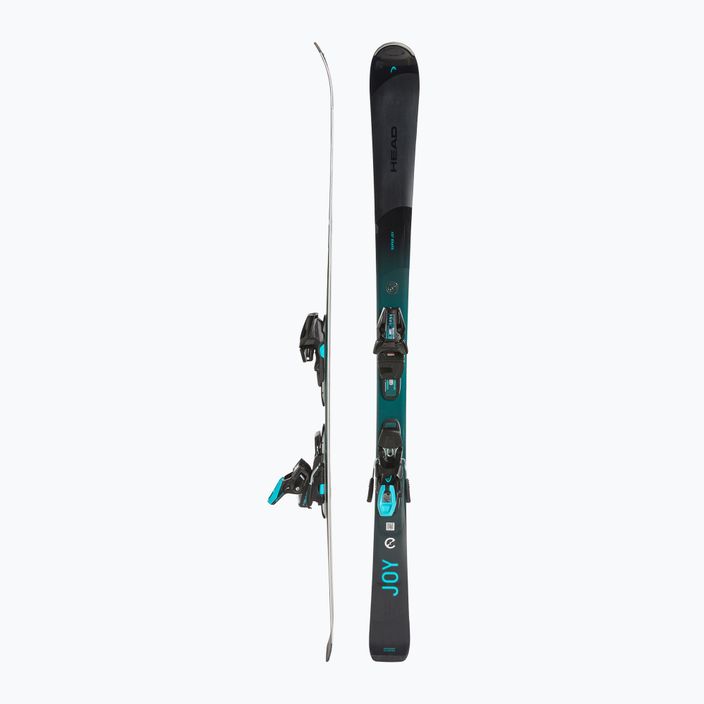 Moteriškos kalnų slidinėjimo slidės HEAD e-super Joy SW SLR Joy Pro + Joy 11 black/blue 2