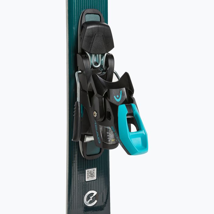 Moteriškos kalnų slidinėjimo slidės HEAD e-super Joy SW SLR Joy Pro + Joy 11 black/blue 5