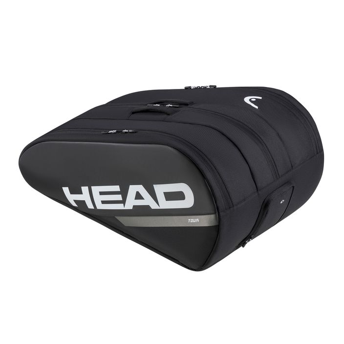 Teniso krepšys HEAD Team Racquet Bag XL black/white 2
