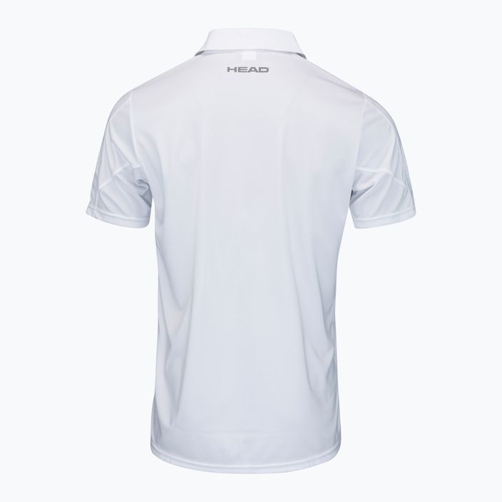 HEAD Club 22 Tech vyrų teniso polo marškinėliai balti 811421 2