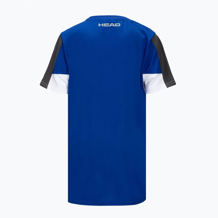 HEAD Club 22 Tech vaikiški teniso marškinėliai mėlyni 816171 2