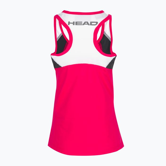 HEAD Club 22 vaikiški teniso marškinėliai rožinės spalvos 816411 2