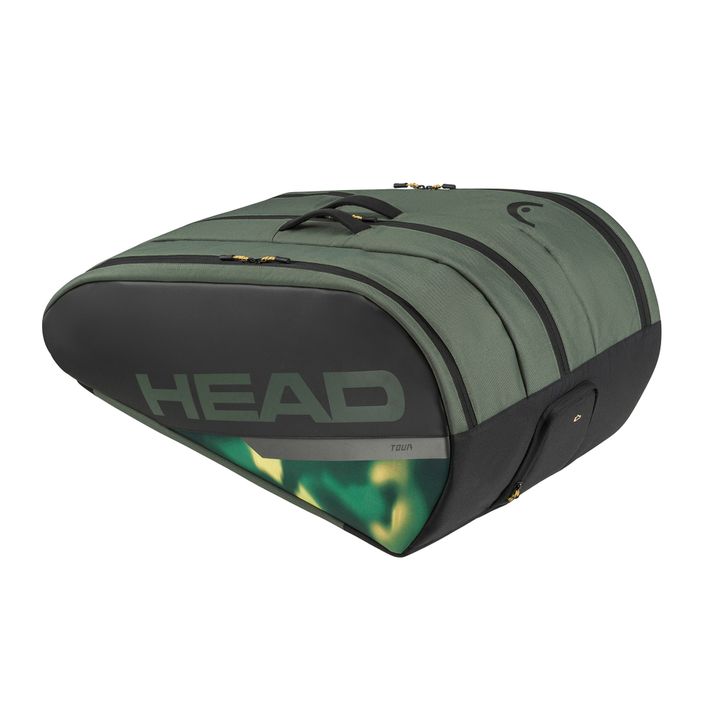Teniso krepšys HEAD Team Racquet Bag XL thyme/banana 2