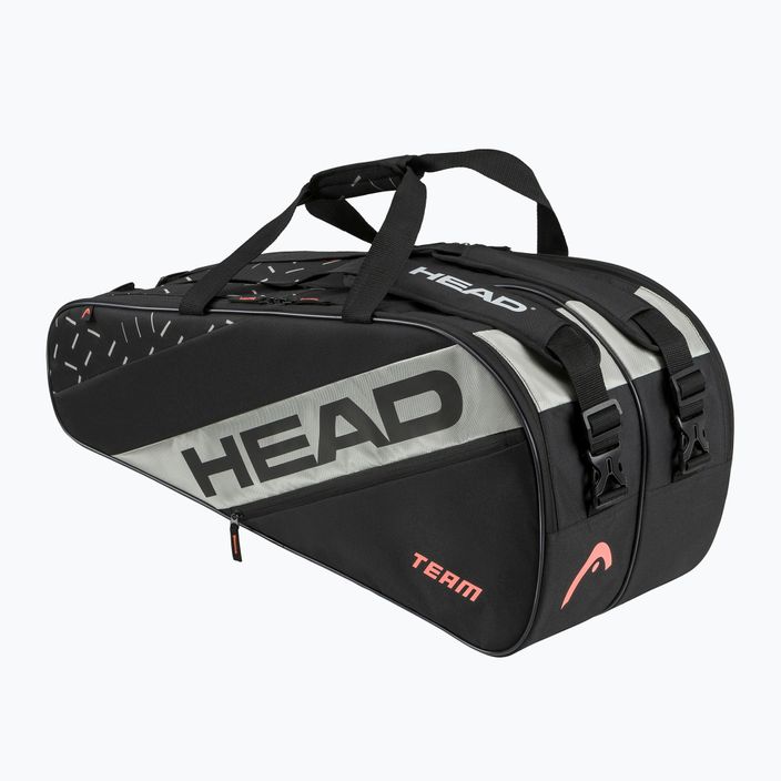 Teniso krepšys HEAD Team Racquet Bag L black/ceramic