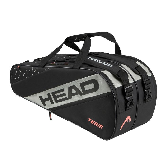 Teniso krepšys HEAD Team Racquet Bag L black/ceramic 2
