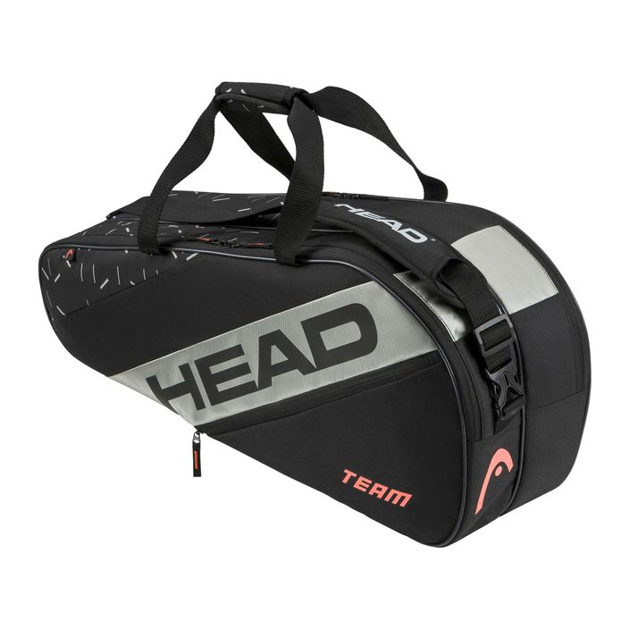Teniso krepšys HEAD Team Racquet Bag M black/ceramic 2