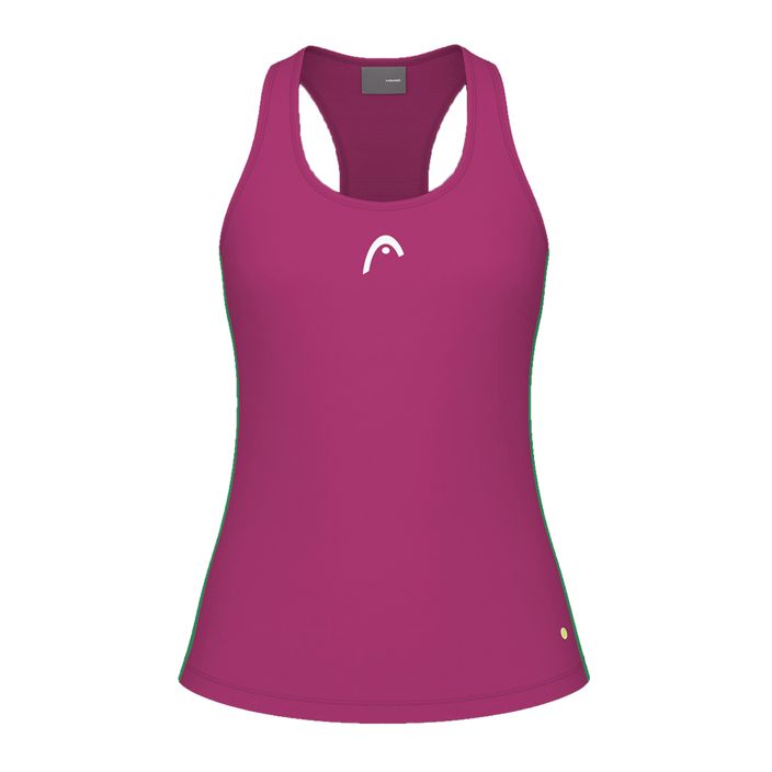 Moterų teniso marškinėliai HEAD Spirit Tank Top vivid pink 2