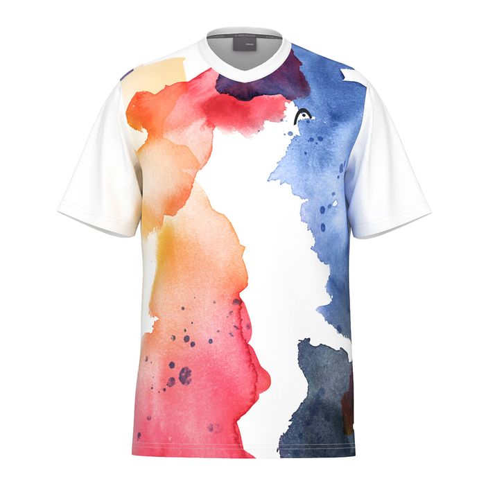 Vyriški teniso marškinėliai HEAD Topspin print vision m/royal 2