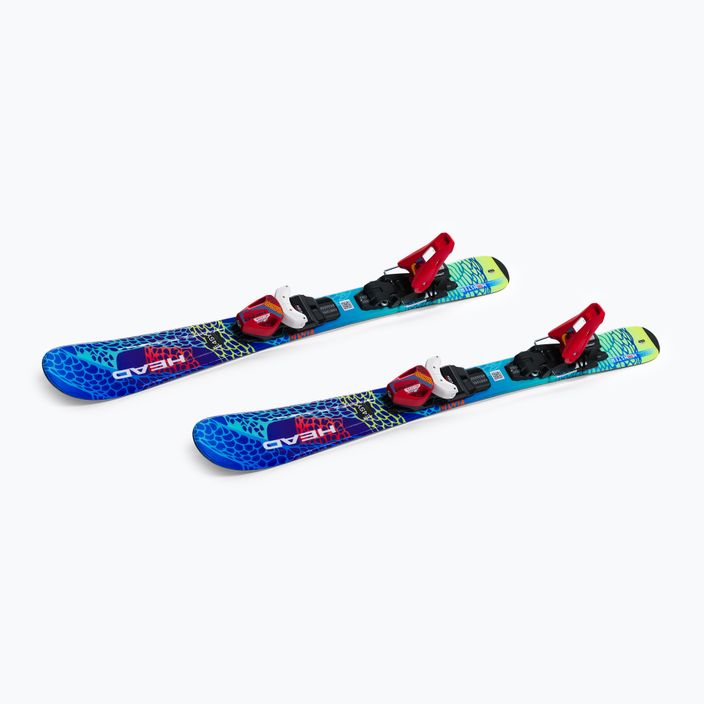 HEAD vaikiškos kalnų slidinėjimo slidės Monster Easy Jrs + Jrs 4.5 spalvos 314382/100887 4