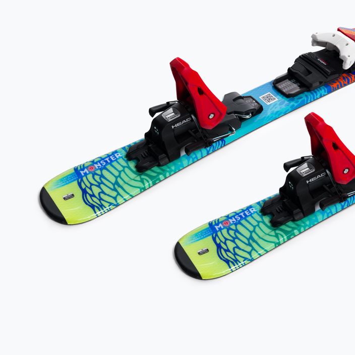 HEAD vaikiškos kalnų slidinėjimo slidės Monster Easy Jrs + Jrs 4.5 spalvos 314382/100887 9