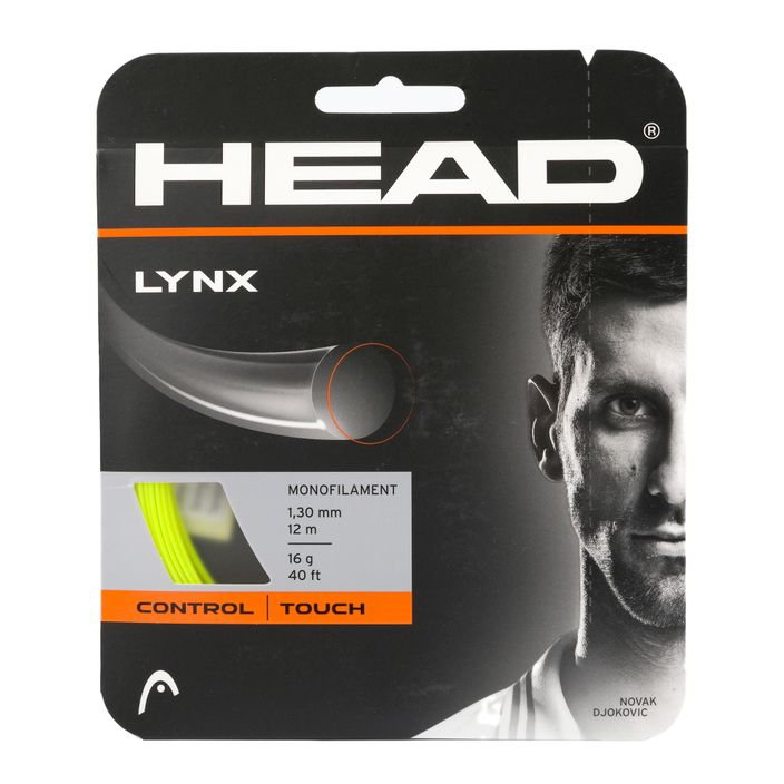 HEAD Lynx teniso stygos 12 m geltonos spalvos 281784 2