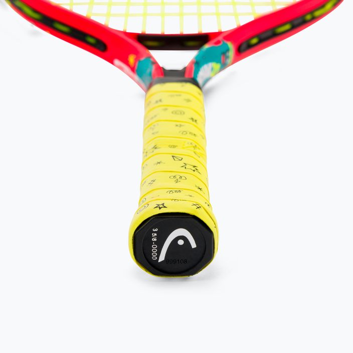 HEAD Novak 21 vaikiška teniso raketė raudona/geltona 233520 3