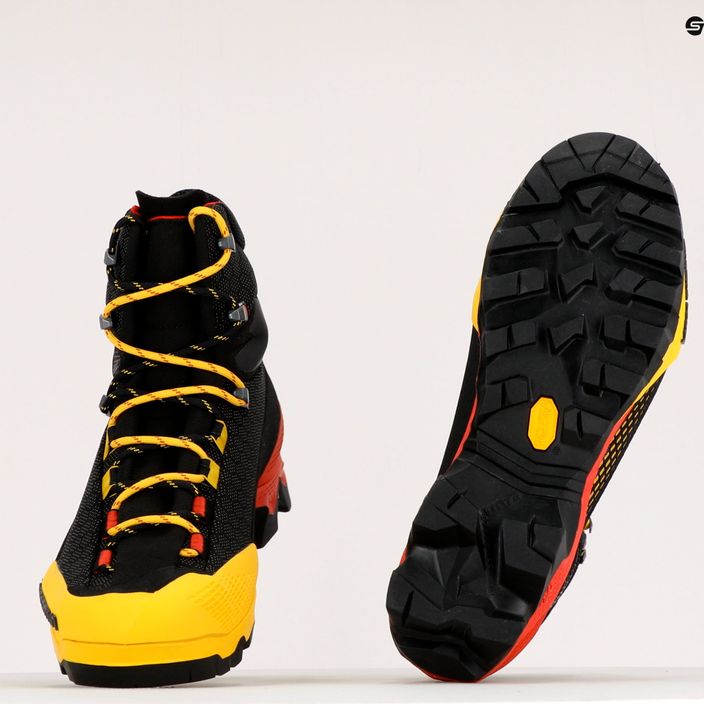 Vyriški La Sportiva Aequilibrium ST GTX aukštakulniai batai black/yellow 31A999100 10