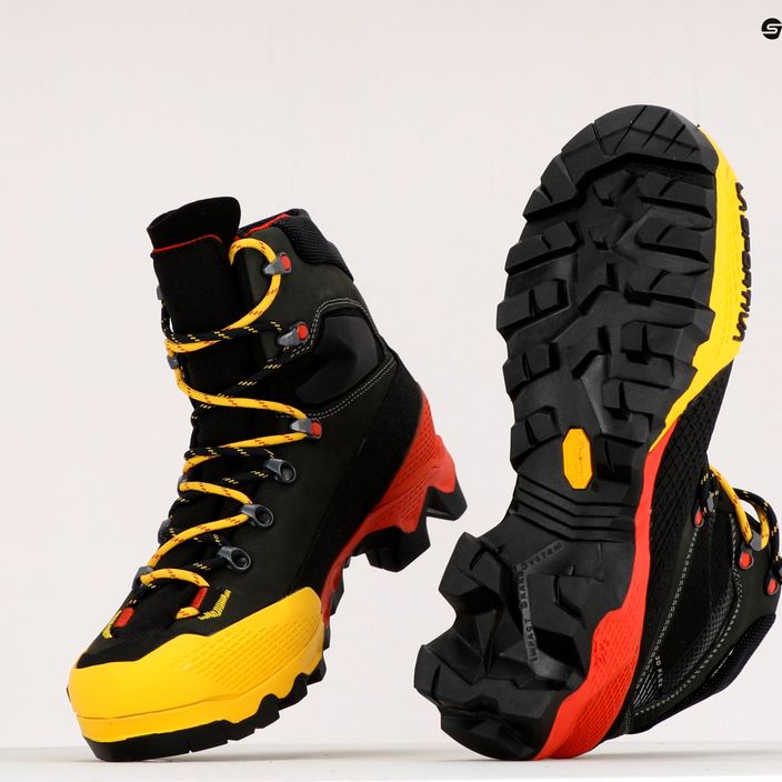 La Sportiva vyriški aukštakulniai batai Aequilibrium LT GTX black/yellow 21Y999100 10