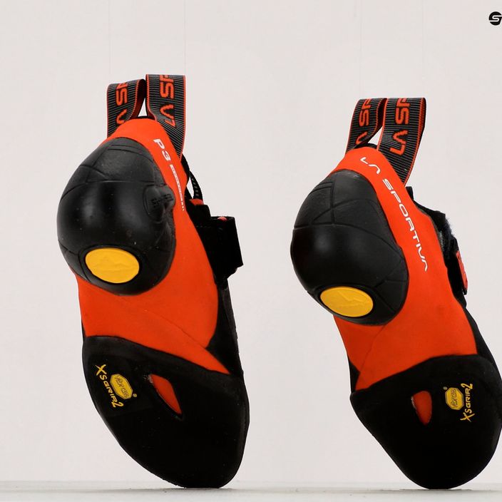 La Sportiva Skwama vyrų laipiojimo bateliai juodai raudoni 10S999311 10