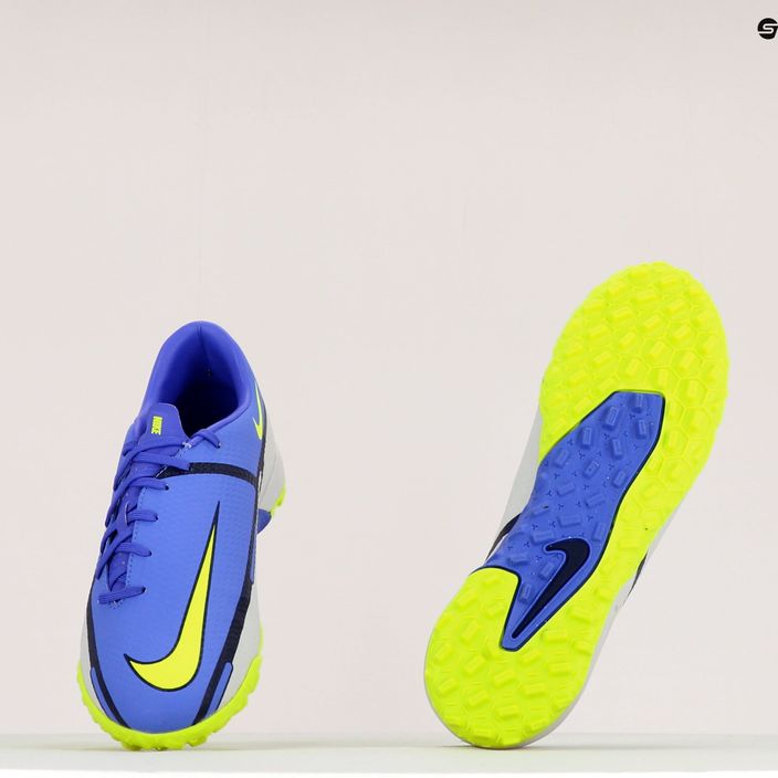 Vyriški futbolo bateliai Nike Phantom GT2 Academy TF mėlyni DC0803-570 10
