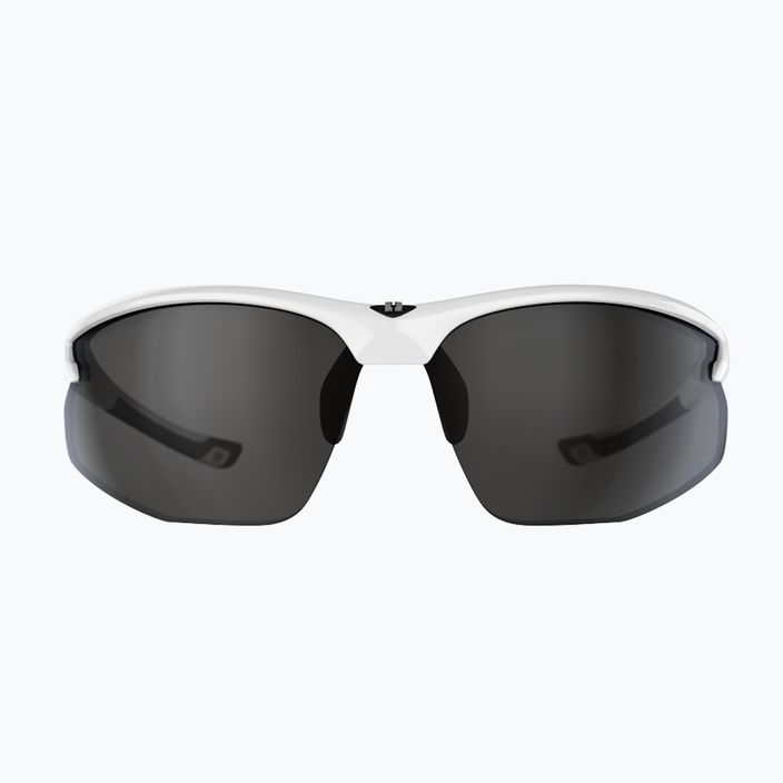 Bliz Motion + S3 blizgantys balti/dūminiai sidabriniai veidrodiniai dviračių akiniai 4
