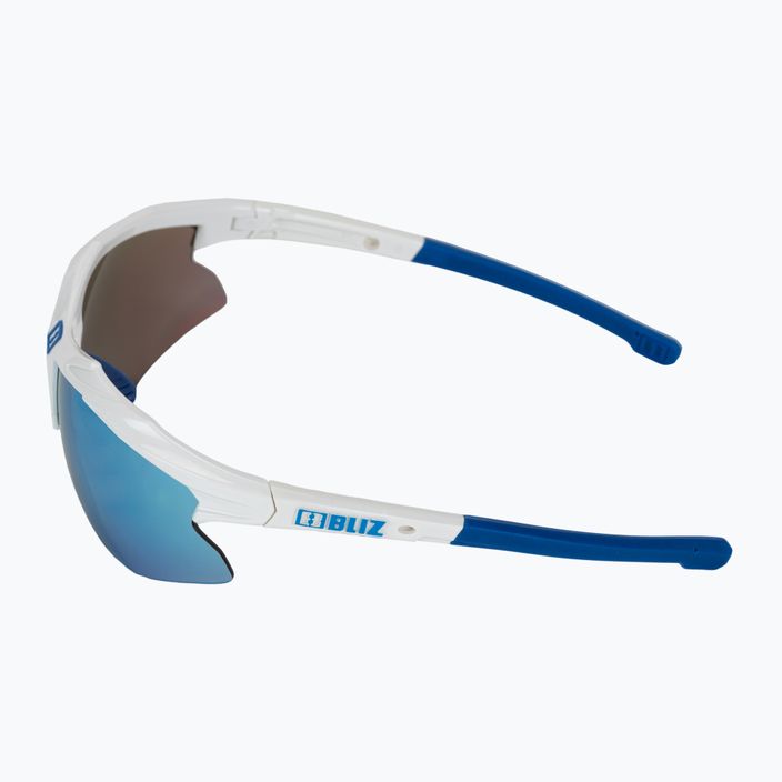 Bliz Hybrid balti/dūminiai mėlyni kelių dviračių akiniai 4