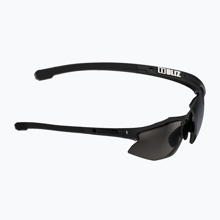 Bliz Hybrid Small S3 blizgantys juodi/dūminiai dviračių akiniai 7