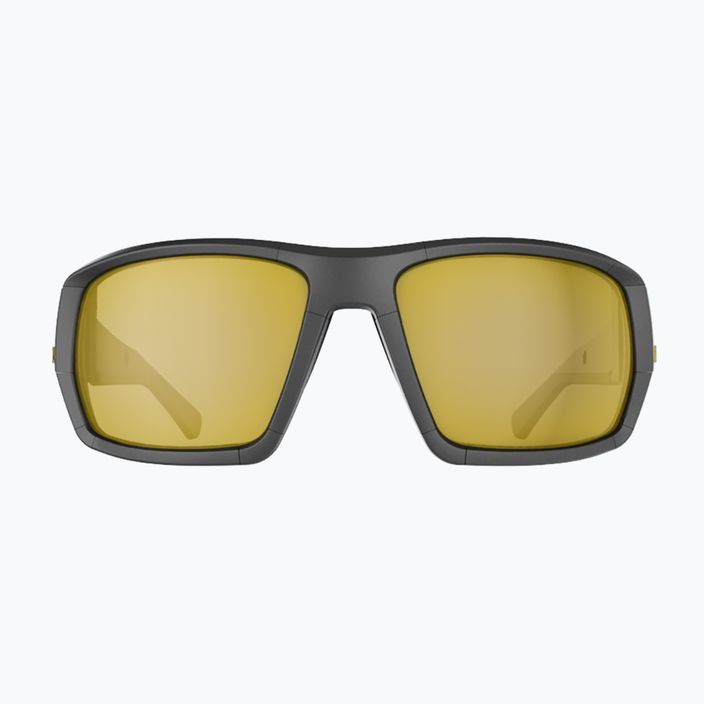 Bliz Peak S4 matiniai juodi/rudi auksiniai veidrodiniai dviratininko akiniai 3