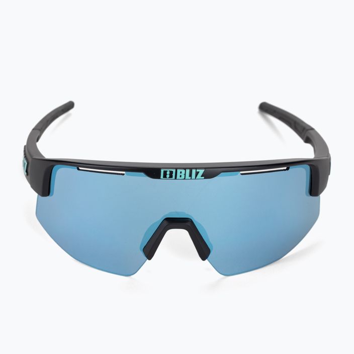 Bliz Matrix maži juodi/dūminiai lediniai mėlyni kelių dviračių akiniai 3