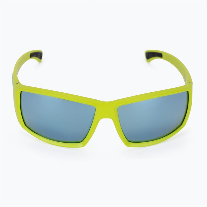 Bliz Drift matiniai limegreen/dūmų mėlynos spalvos akiniai keliems dviračiams 3