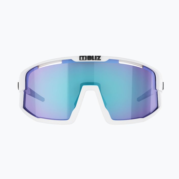Bliz Vision S3 matiniai balti/dūminiai mėlyni kelių dviračių akiniai 3