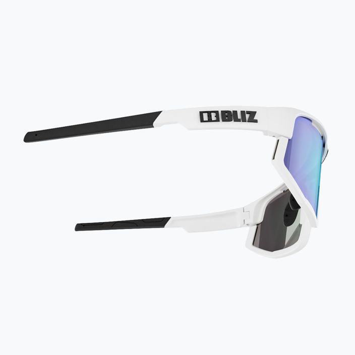 Bliz Vision S3 matiniai balti/dūminiai mėlyni kelių dviračių akiniai 4
