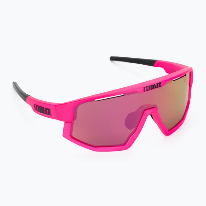 Bliz Vision rožinės/rudos spalvos rožiniai kelių dviračių akiniai