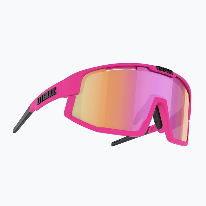 Bliz Vision rožinės/rudos spalvos rožiniai kelių dviračių akiniai 6
