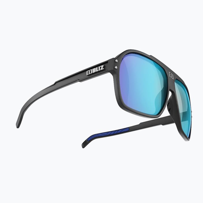 Bliz Targa juodi/dūminiai mėlyni kelių dviračių akiniai 6