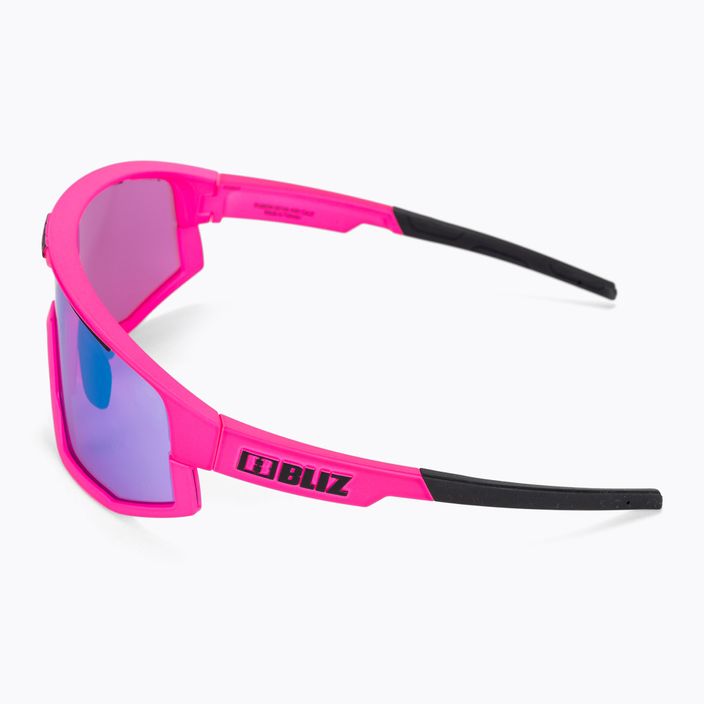 Bliz Fusion Nano Optics Nordic Light rožiniai/raudoni/violetiniai mėlyni kelių dviračių akiniai 4