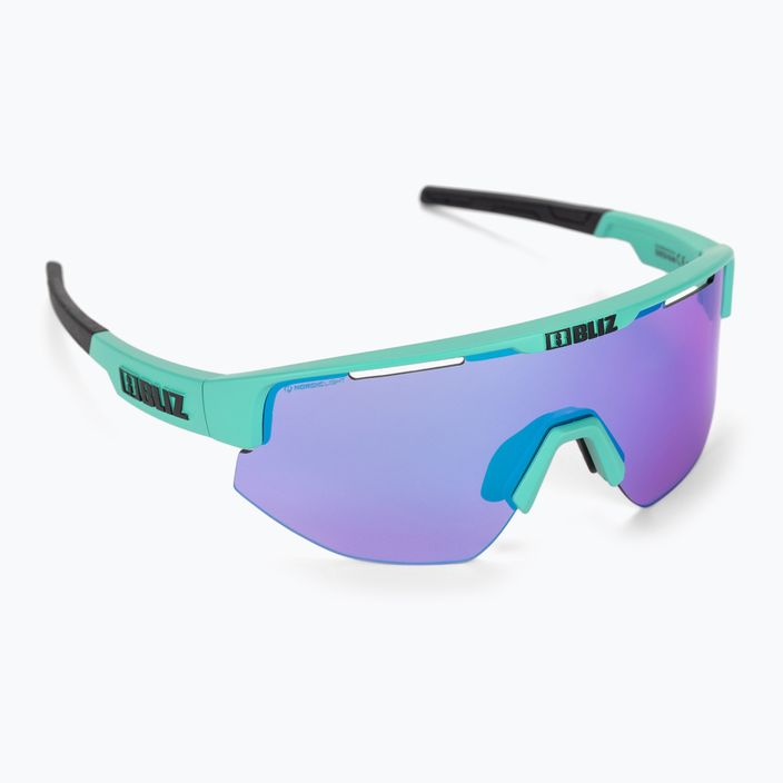 Bliz Matrix Nano Optics Nordic Light dviratininkų akiniai turkio/begonijos/violetinės mėlynos spalvos multi