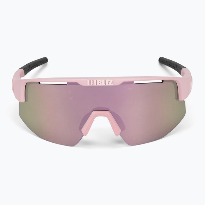 Bliz Matrix Small maži matiniai pudros rožinės/rudos rožinės spalvos daugkartiniai dviračių akiniai 3