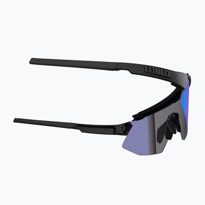 Bliz Breeze Nano Optics Nordic Light dviratininkų akiniai matiniai juodi/begonia/violetiniai mėlyni multi 8