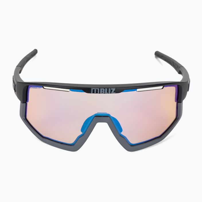 Bliz Fusion Nano Optics Nordic Light matiniai juodi/koraliniai/oranžiniai mėlyni kelių dviračių akiniai 3