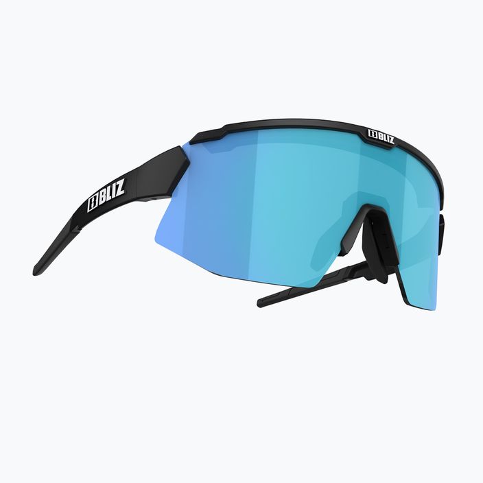 Bliz Breeze S3+S0 matiniai juodi/rudi mėlyni multi/skaidrūs dviratininkų akiniai 6