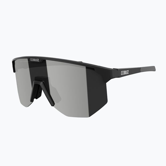 Bliz Hero S3 matiniai juodi/dūminio sidabro veidrodiniai dviratininko akiniai 3